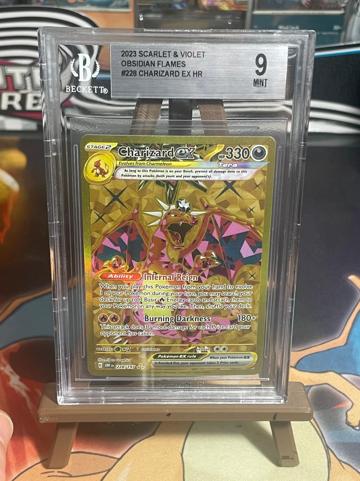 Charizard EX 9 Mint