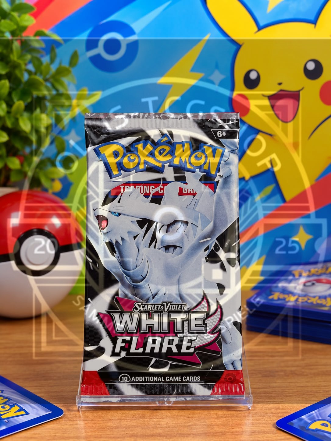 Pokémon Karmesin & Purpur – White Flare Boosterpack