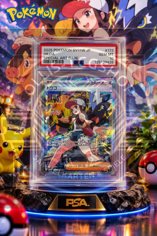 Pokémon Hilda 173 SV11W White Flare Japanisch – PSA 10 Gem Mint