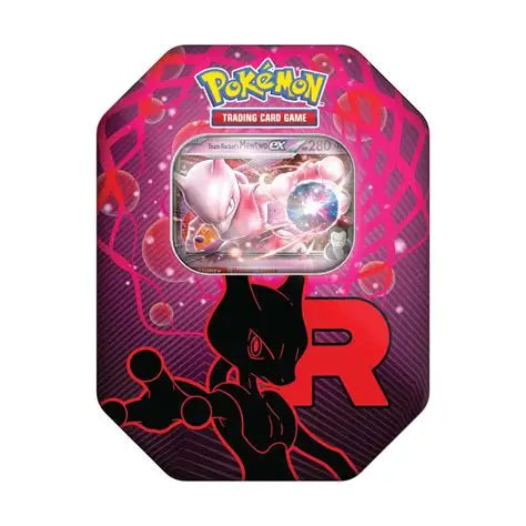 Pokémon Team Rockets Mewtu ex Tin Box - DEUTSCH NEU & OVP