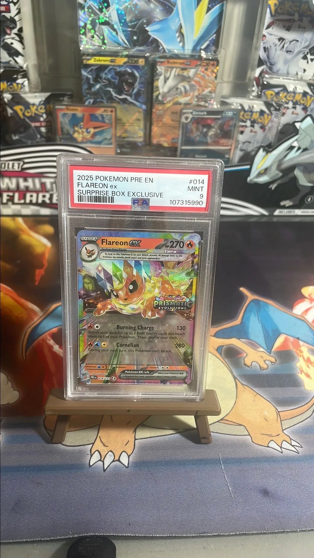 Flareon EX PSA 9