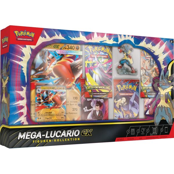 Mega Lucario ex Figure Collection