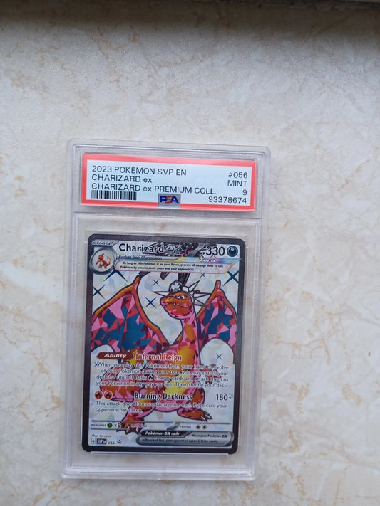 CHARIZARD ex PREMIUM COLL. PSA 9